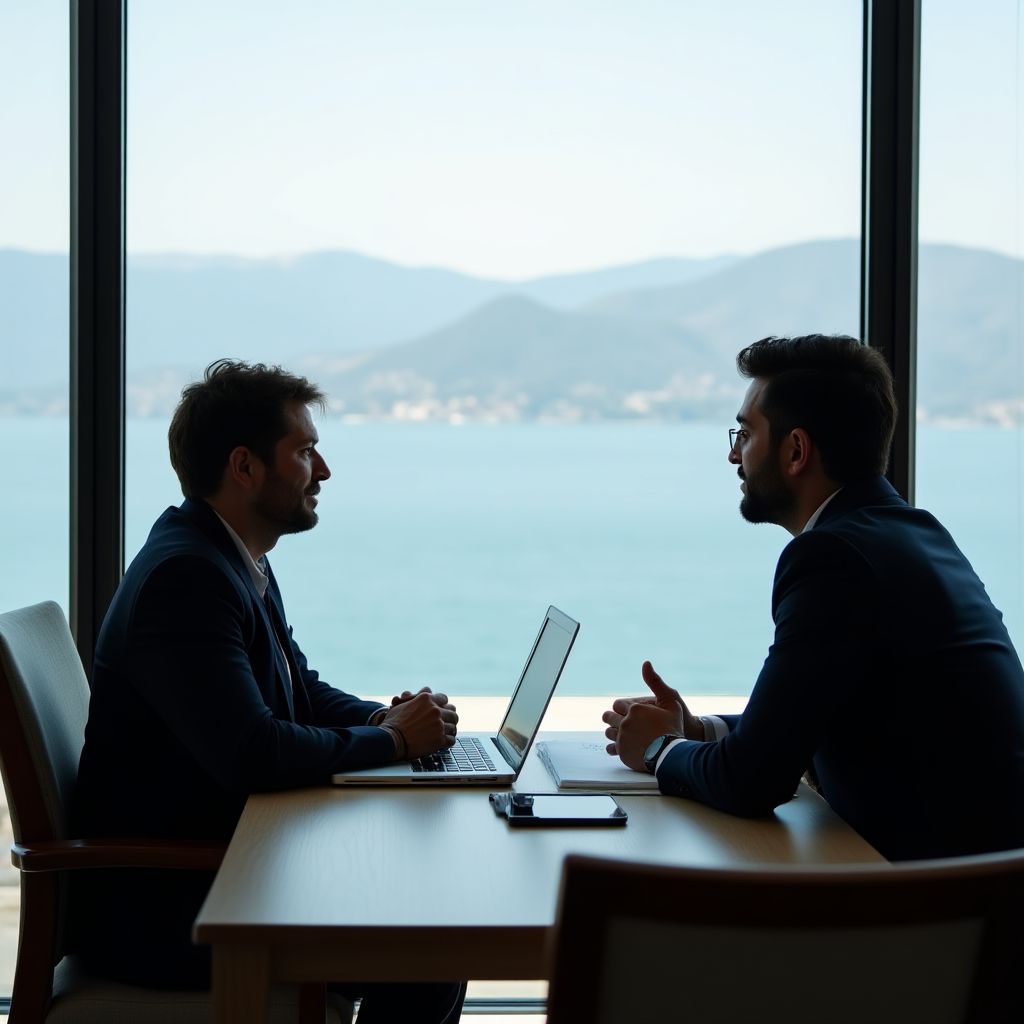 Turkey Coach founders in first office