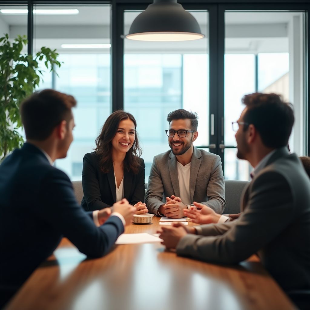 Business coaching session in Turkey