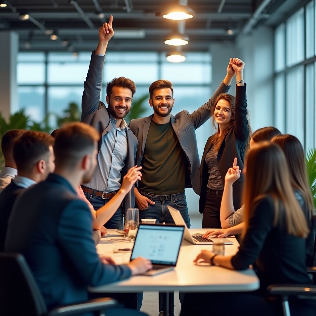 Tech startup success story